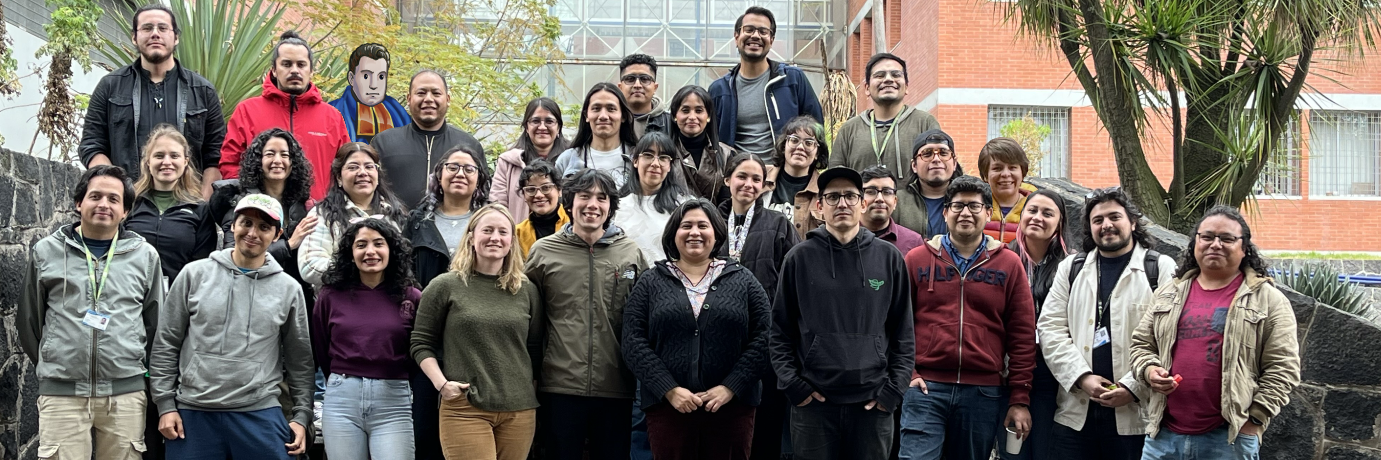 Foto grupal del taller